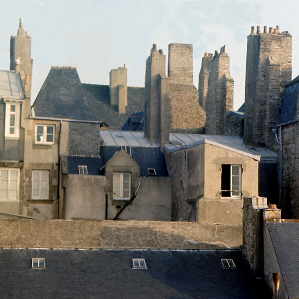 Toits et cheminées de Saint-Malo