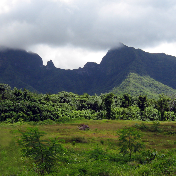 Caldera - Route traversière de Raiatea